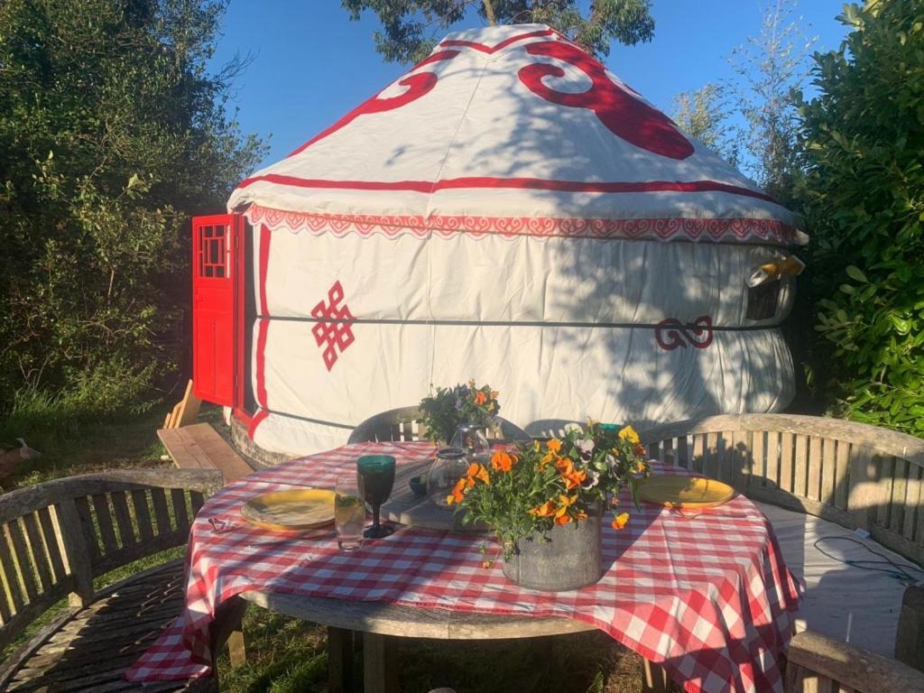 Traditional Yurt @ Longleat Warminster Zewnętrze zdjęcie